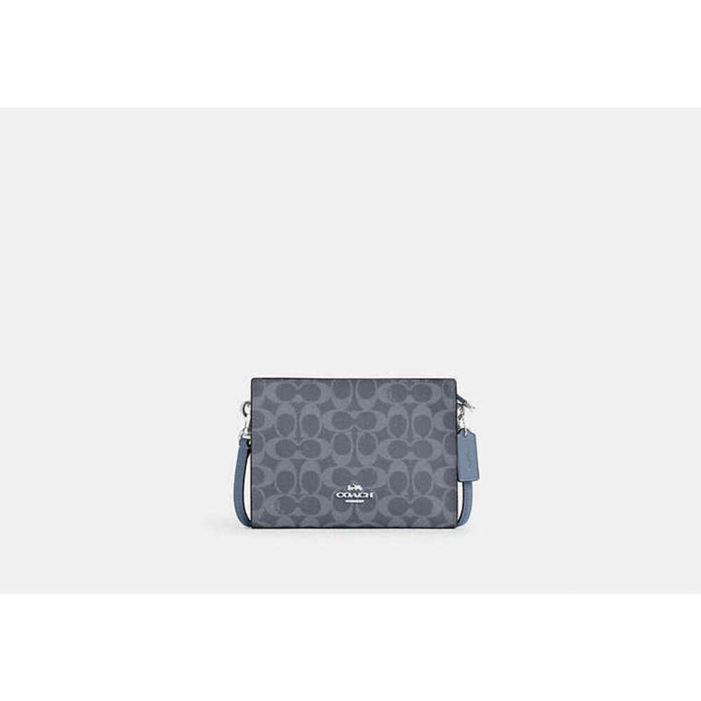 COACH Slim Crossbody Bag In Signature Canvas